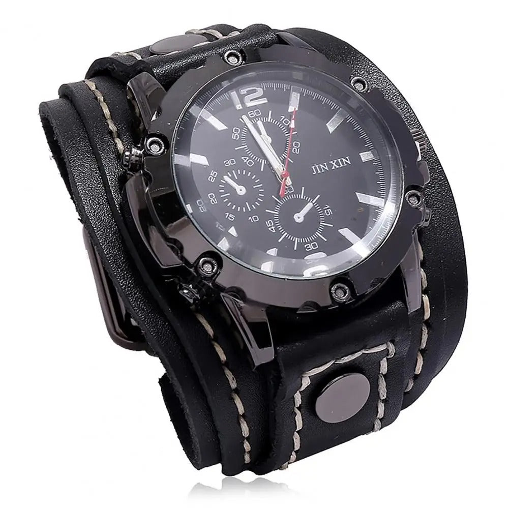 Gladiator – Vintage Roman Numeral Leather Watch