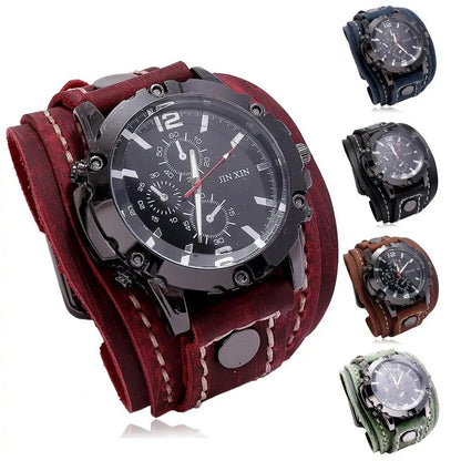 Gladiator – Vintage Roman Numeral Leather Watch