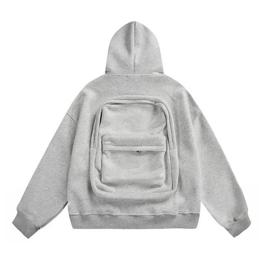 BackPack Hoodie - 2in1 Hoodie with Built-In Backpack