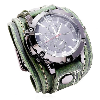 Gladiator – Vintage Roman Numeral Leather Watch