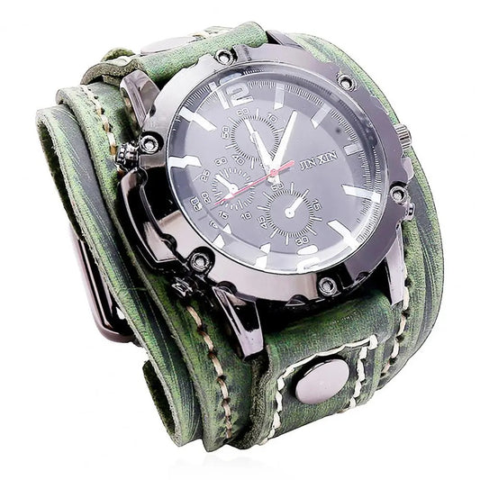 Gladiator – Vintage Roman Numeral Leather Watch